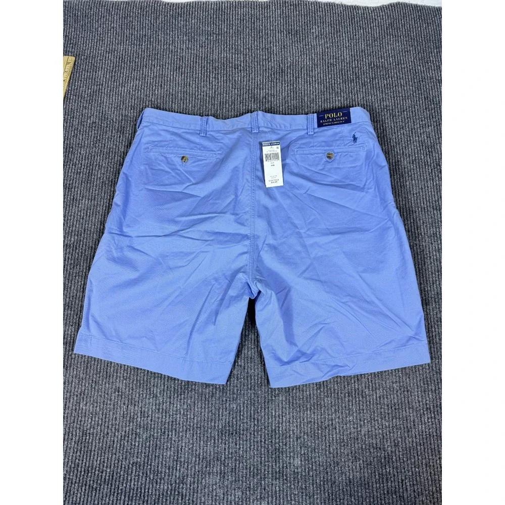 Polo Ralph Lauren Chino Shorts Size 44B 44 Big Classic Fit Stretch Flat Front